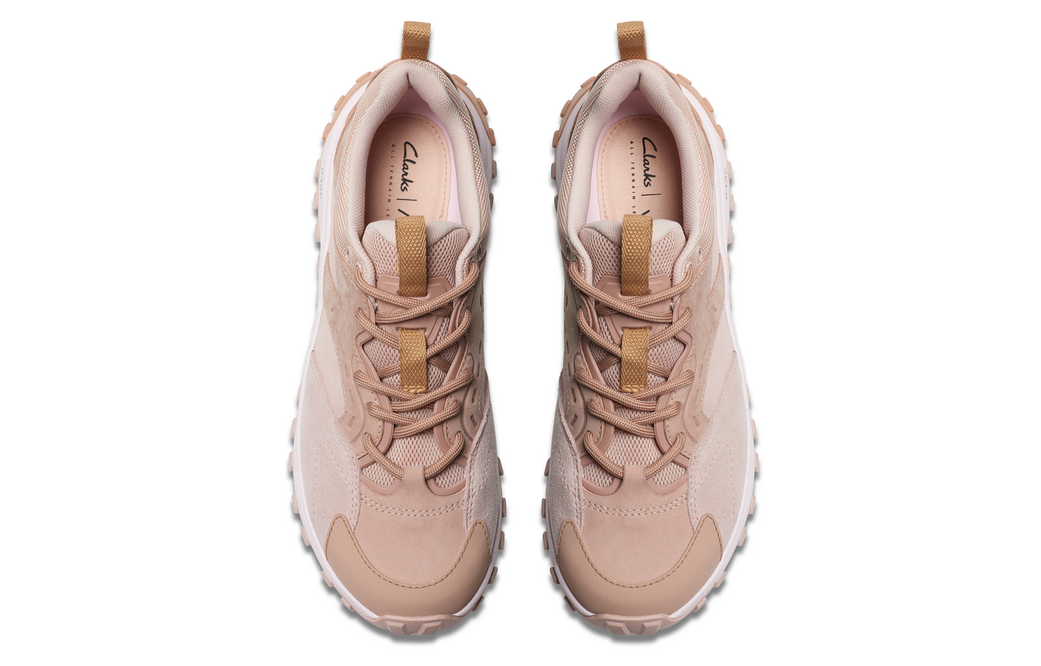 Clarks Slip Resistant And Breathable Low top Outdoor Shoes Women’s Pink