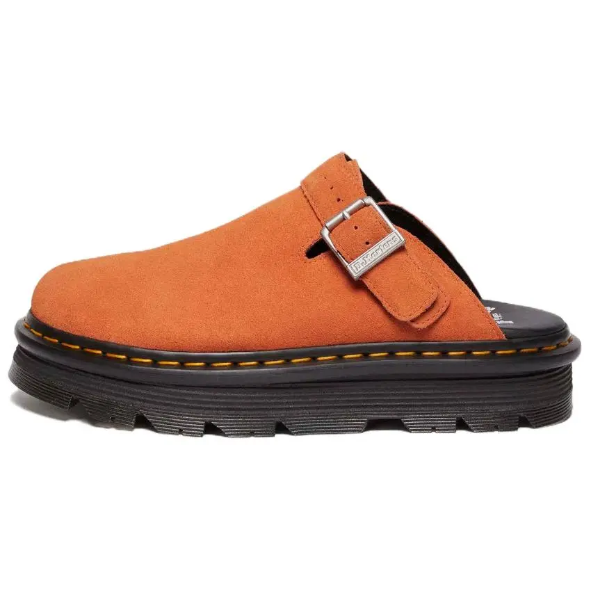 Dr.Martens Slip Resistant Slip Resistant Closed Toe Slippers Unisex Orange