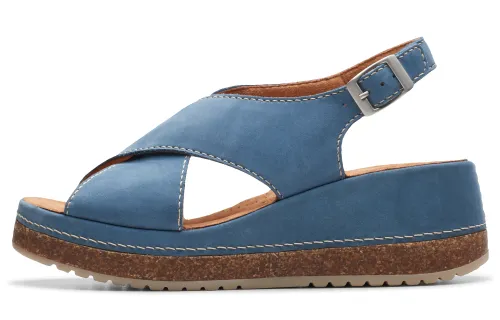Clarks Beach Sandals Women's Blue