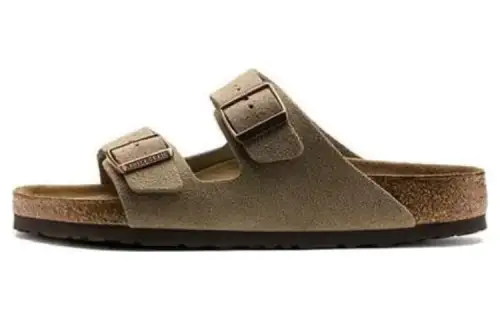 Birkenstock Slide Slippers Women's Taupe