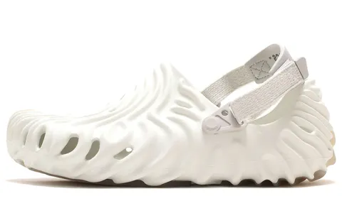 Crocs x Salehe Bembury Pollex Clog 'Stratus' EVA Sports Sandals Unisex White Regular Box