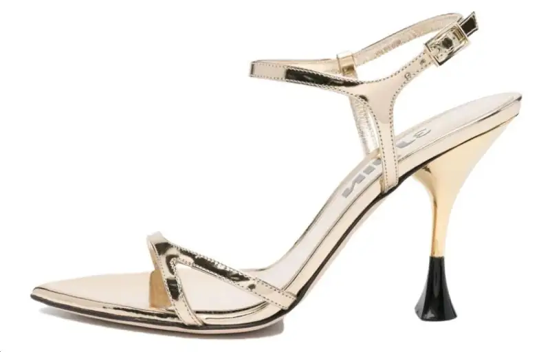 3Juin 100mm Patent Leather Sandals