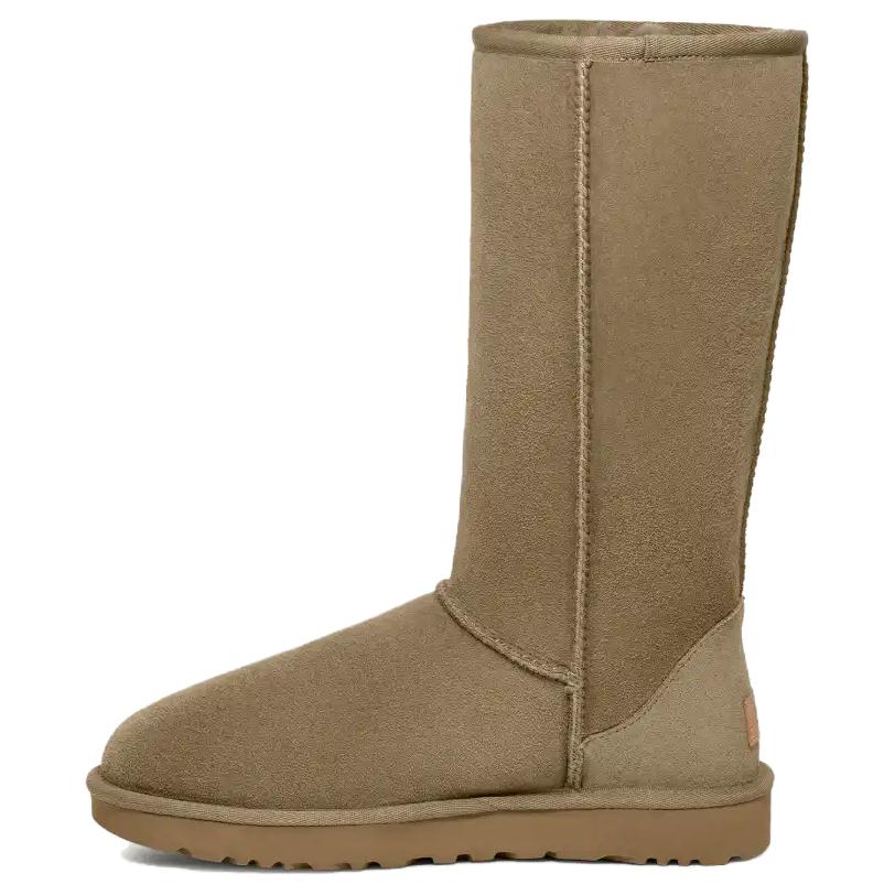UGG CLASSIC TALL II Sheepskin Warm Velvet Round Toe High Snow Boots Women's Antelope Brown