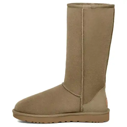 UGG CLASSIC TALL II Sheepskin Warm Velvet Round Toe High Snow Boots Women's Antelope Brown