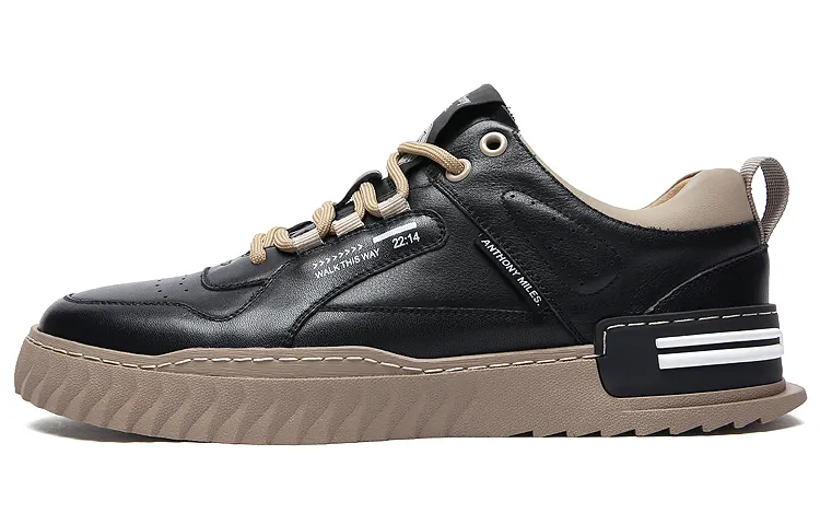 Anthony Miles Anthony Miller Stylish Skateboarding Shoes Men's Black