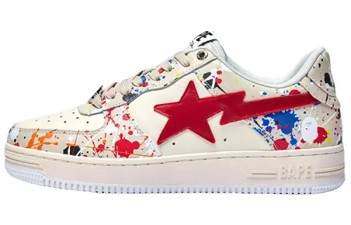 BAPE A BATHING APE Bape Sta Paint Beige