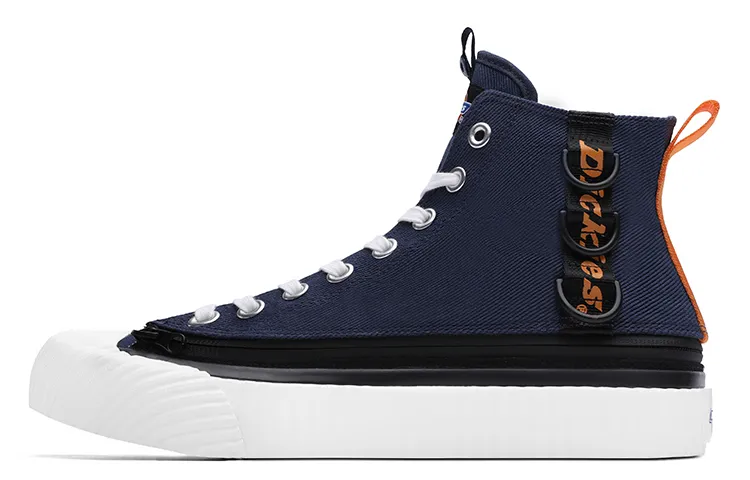 Dickies Slip Resistant, Abrasion Resistant, Lightweight High top Canvas Shoes Men's Blue