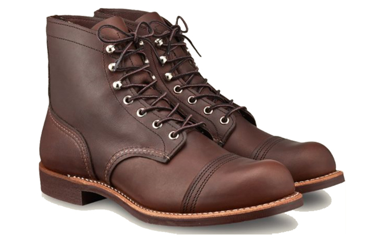 Red Wing 15cm Combat Boots Men's Coffee D Width