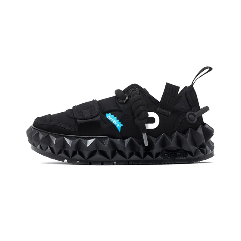 OETZI The Ice Man Oz, Ugly Cute Shoes Fabric Cushioning Slip Resistant Abrasion Resistant Low top Skateboard Shoes