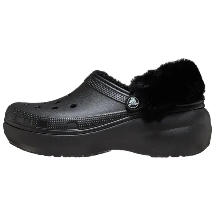 Crocs Classic Platform Lined Clog Clogs Women's