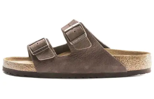 Birkenstock Arizona Soft Footbed EVA Slip Resistant Slide Slippers Men's Brown