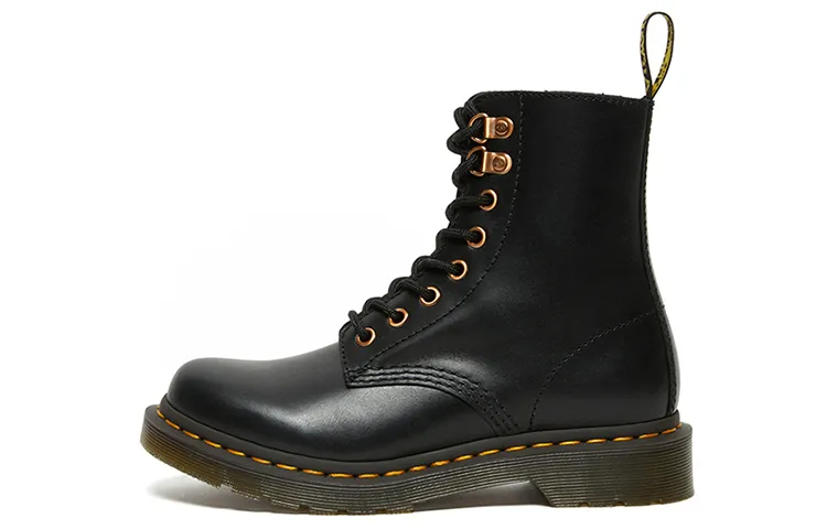 Dr. Martens 1460 Pascal Hdw Combat Boots Black Women's