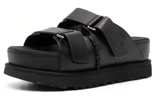 UGG Goldenstar Hi Slide Sandal 'Black' Women's