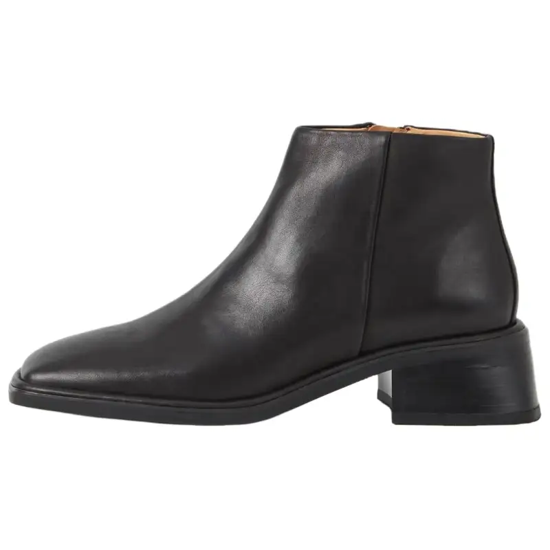 VAGABOND SHOEMAKERS Leather Ankle Boots 5.1cm Women's Black