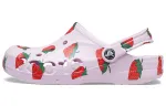 Crocs Classic Clog Casual Unisex Pink Strawberry Sandals