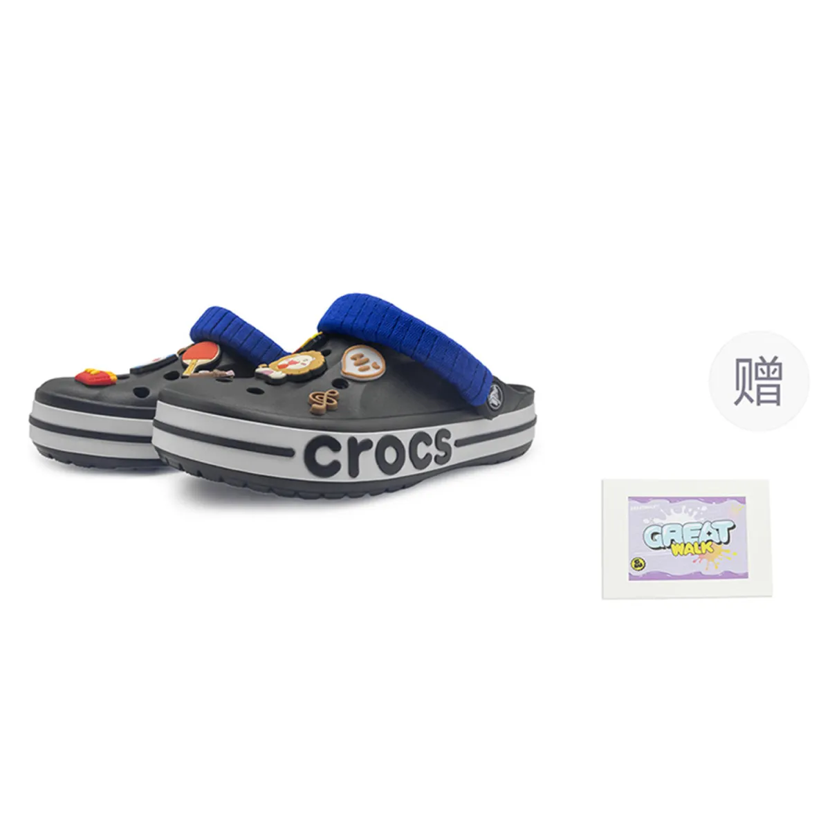 Crocs Bayaband Plastic Clogs Unisex Black