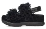 UGG Shearling Stylish Sandal Women's Black
