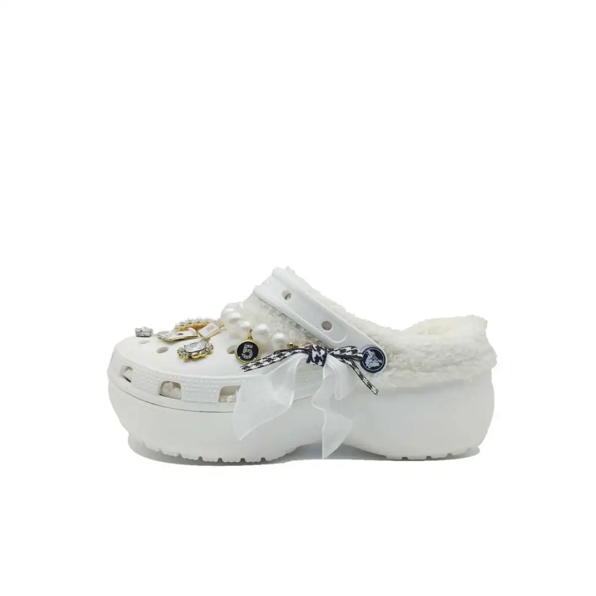 Crocs Classic Clog Princess Size Sister MH Plan Clogs Women's White