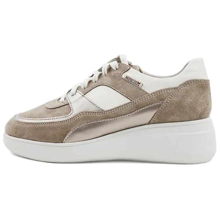 MEPHISTO Low top Skateboard Shoes Women's Camel