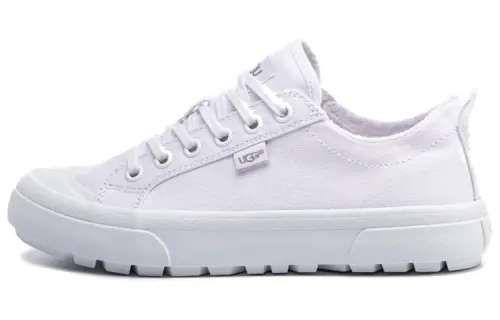 UGG Skateboard Shoes Women's Low Top White