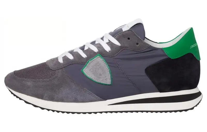 PHILIPPE MODEL Paris Tropez Low-top Suede Sneakers