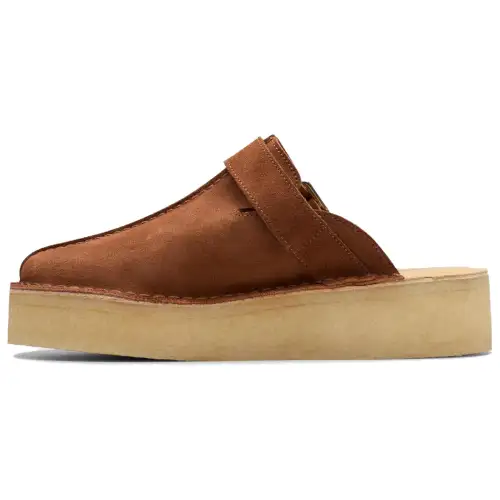 Clarks Closed Toe Slippers Women's Mocha