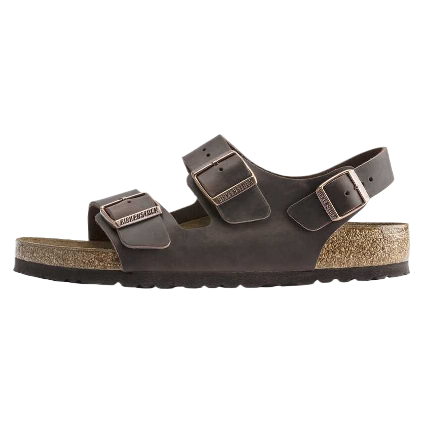 Женские сандалии Birkenstock Milano (коричневые)