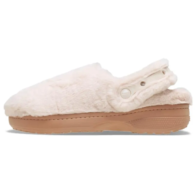 Crocs Closed Toe Slippers Women's Beige