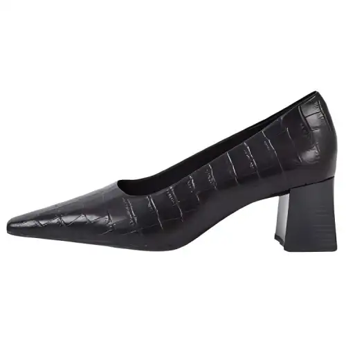 VAGABOND SHOEMAKERS Leather Chunky Heel High Heels Women's Black