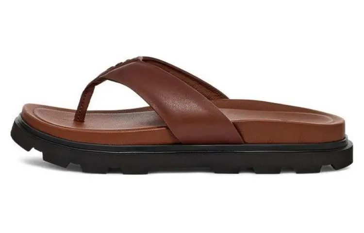 UGG EVA Flip Flops Men's Cognac Brown