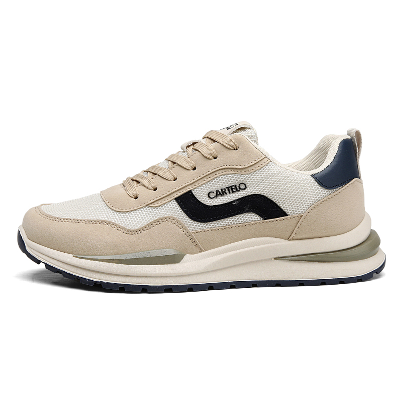 CARTELO Synthetic Leather Breathable Low top Casual Shoes Men's