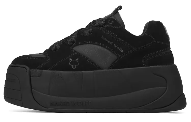 Naked Wolfe Snatch Low top Stylish Skateboarding Shoes Women's Black