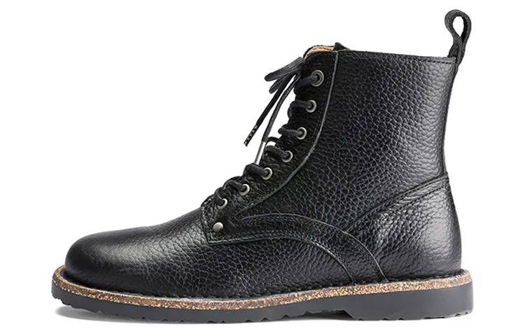Birkenstock Combat Boots Unisex Black