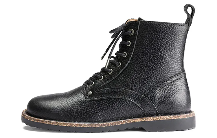 Birkenstock Combat Boots Unisex Black