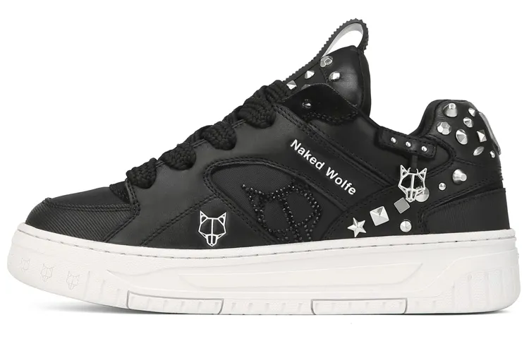Naked Wolfe Skateboard Shoes Women's Low Top Black