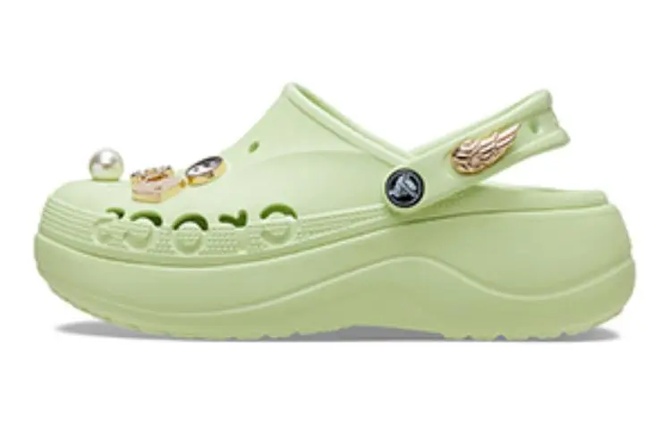Crocs EVA Clogs Women's Gray Mist Green
