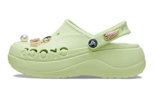 Crocs EVA Clogs Women's Gray Mist Green