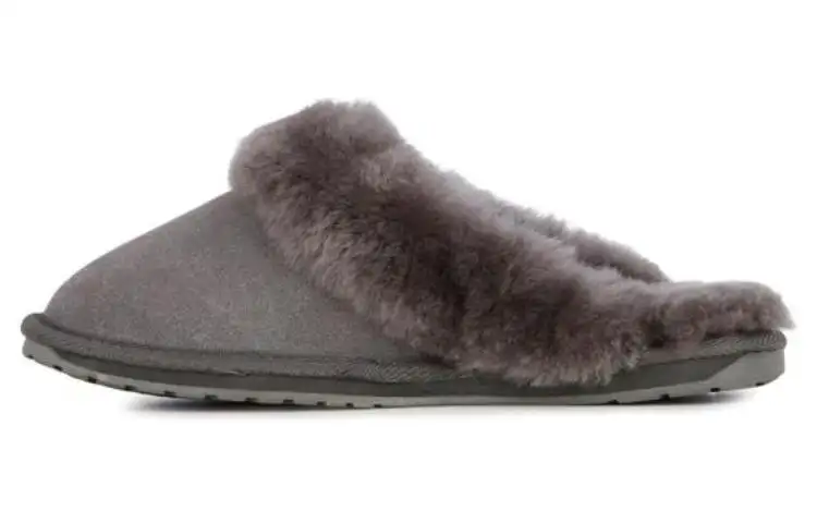 EMU Australia Suede Closed Toe Slippers Women's Gray