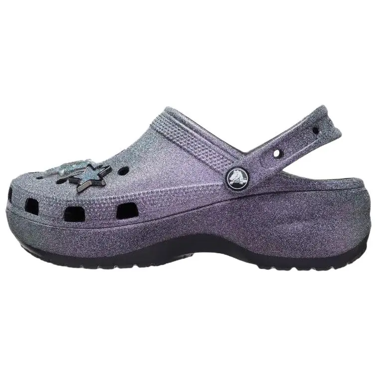 Crocs Clogs Women's Purple Black
