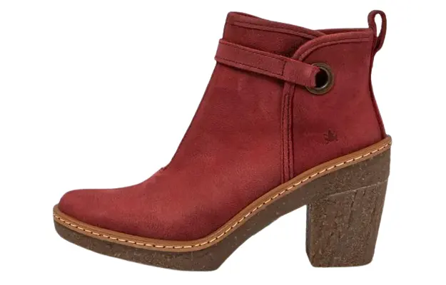 El Naturalista Ankle Boots 6CM Women's Burgundy