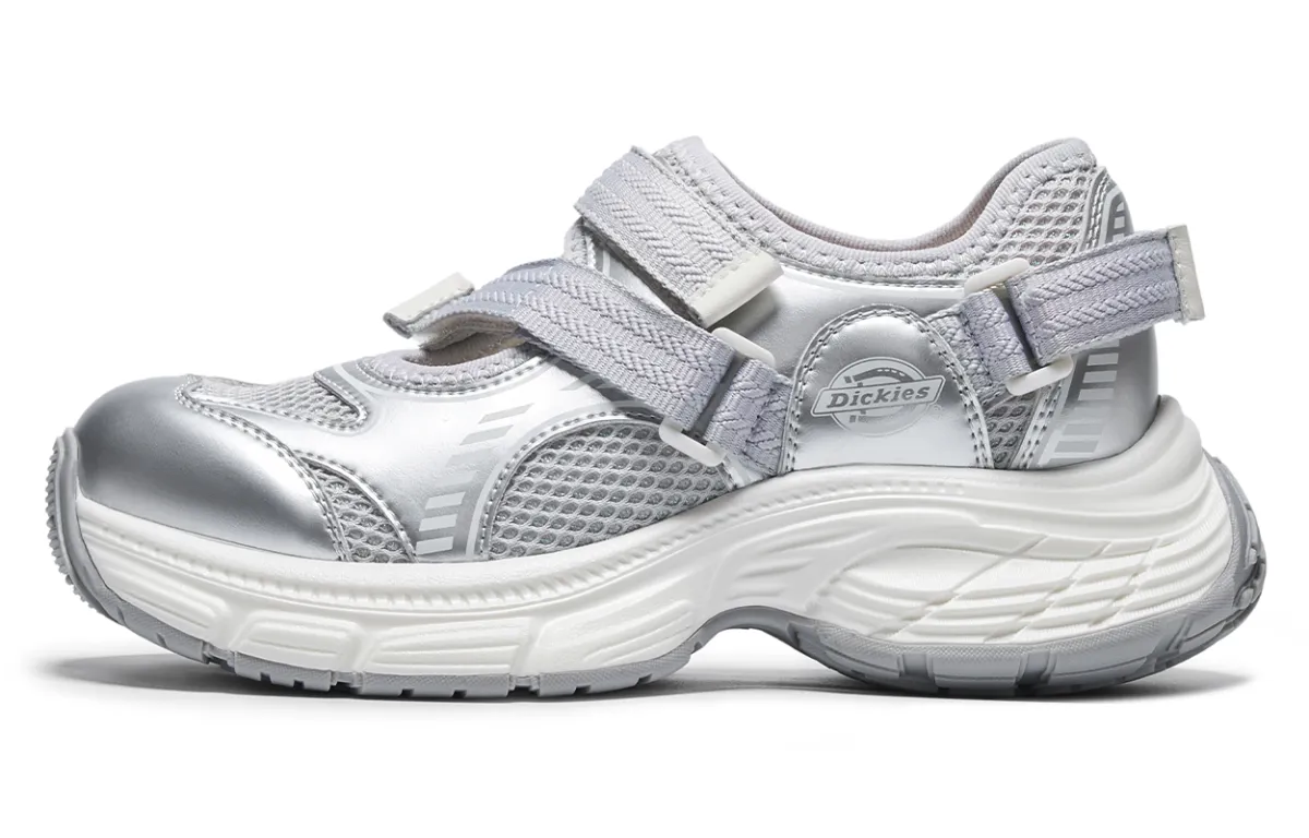 Dickies Chunky Sneakers Women's Gray Silver