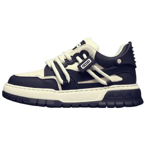 JANE HARLOW Low top Skateboard Shoes Men's White Black