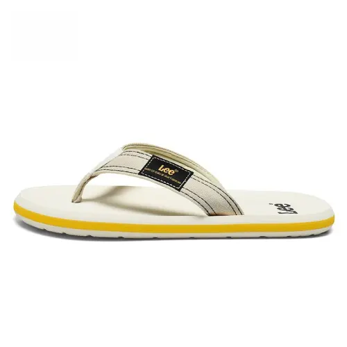 Lee Sunset 2.0 EVA Stitching Slip Resistant Slide Slippers Men's White