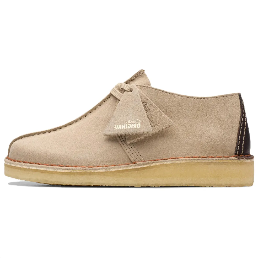 Clarks Desert Trek suede loafers