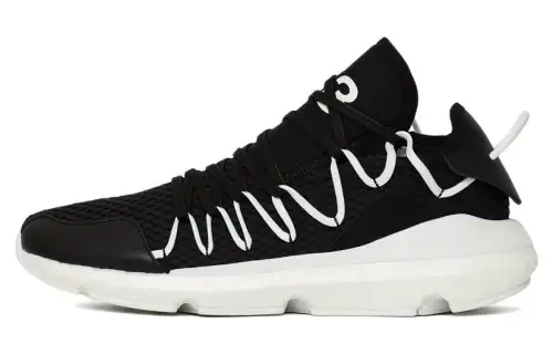 Y 3 Y 3 Kusari Black Low top Casual Shoes Unisex Black