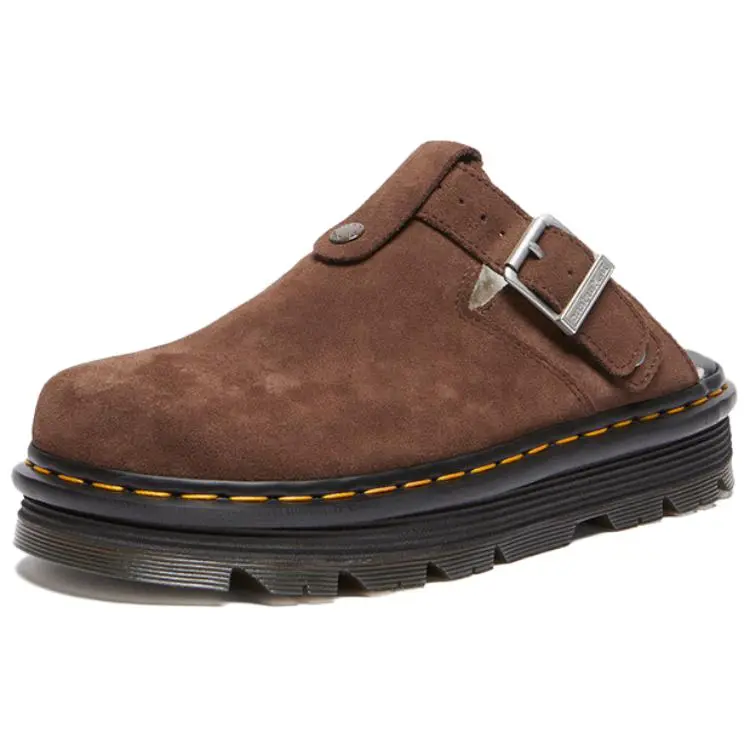Dr.Martens Closed Toe Slippers Unisex Dark Brown