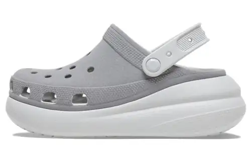 Crocs Crush Reflective Clogs 'Grey White' Women's