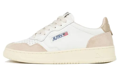 AUTRY Stylish Skateboarding Shoes Men's Pink White