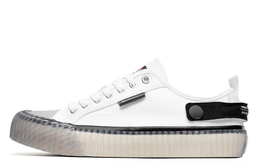 Dickies Canvas Shoes Unisex Low Top White