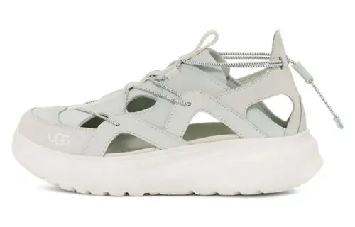 UGG Leather, Textile Low top Fashion Sandal Women's Pear Green